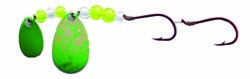 37227 - UV Green - Double Bladed SPLATTER